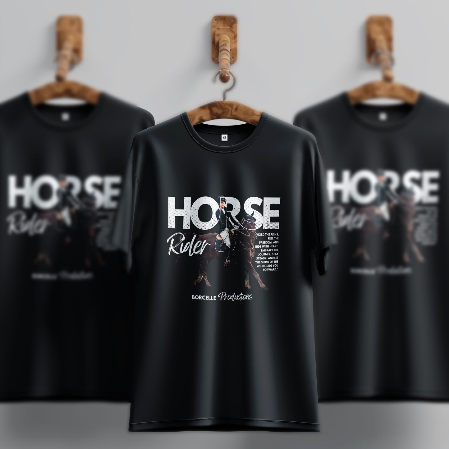 Unique Horse Rider T-Shirt For Boy Withe Colour