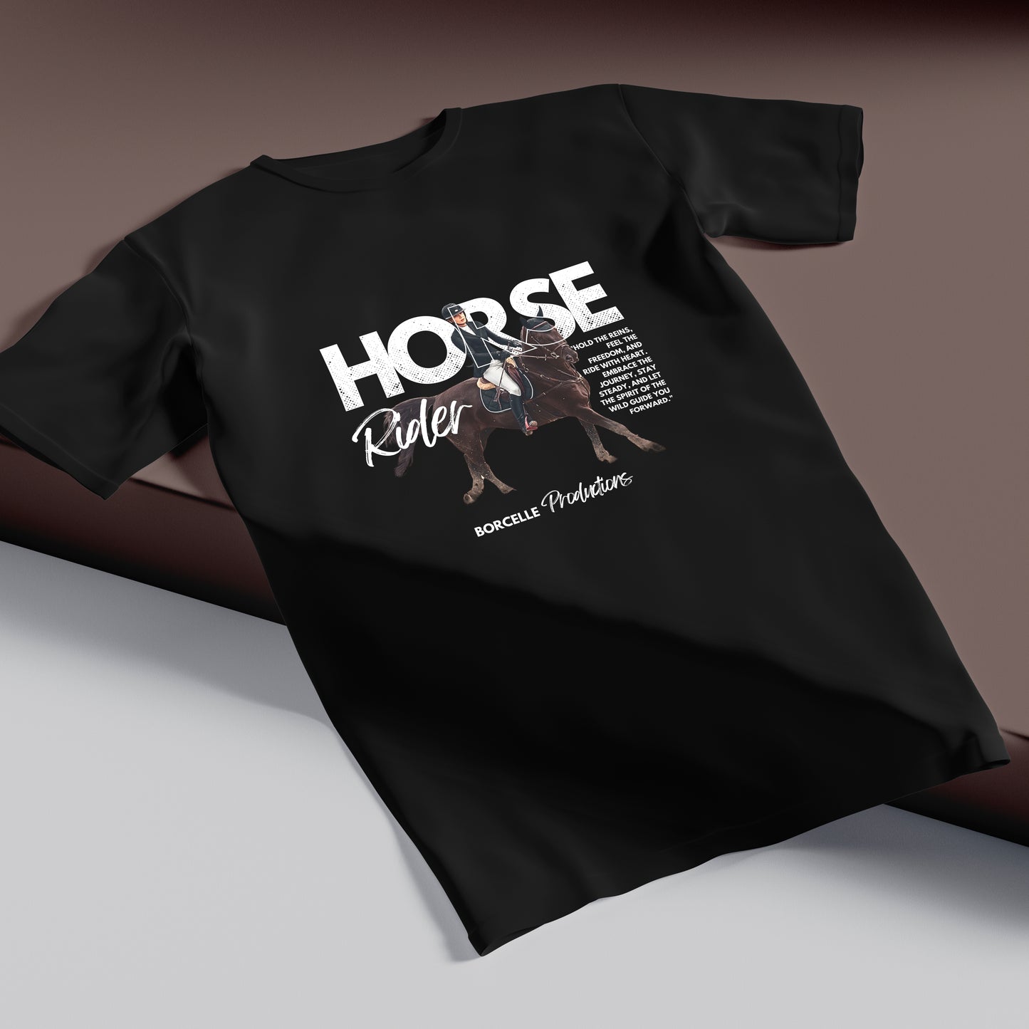 Unique Horse Rider T-Shirt For Boy Withe Colour