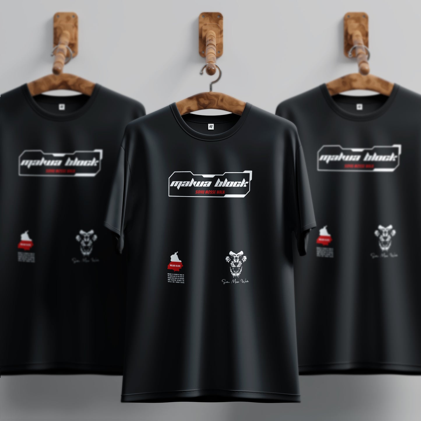 Sidhu Mosse Wala T-Shirt Malwa Block