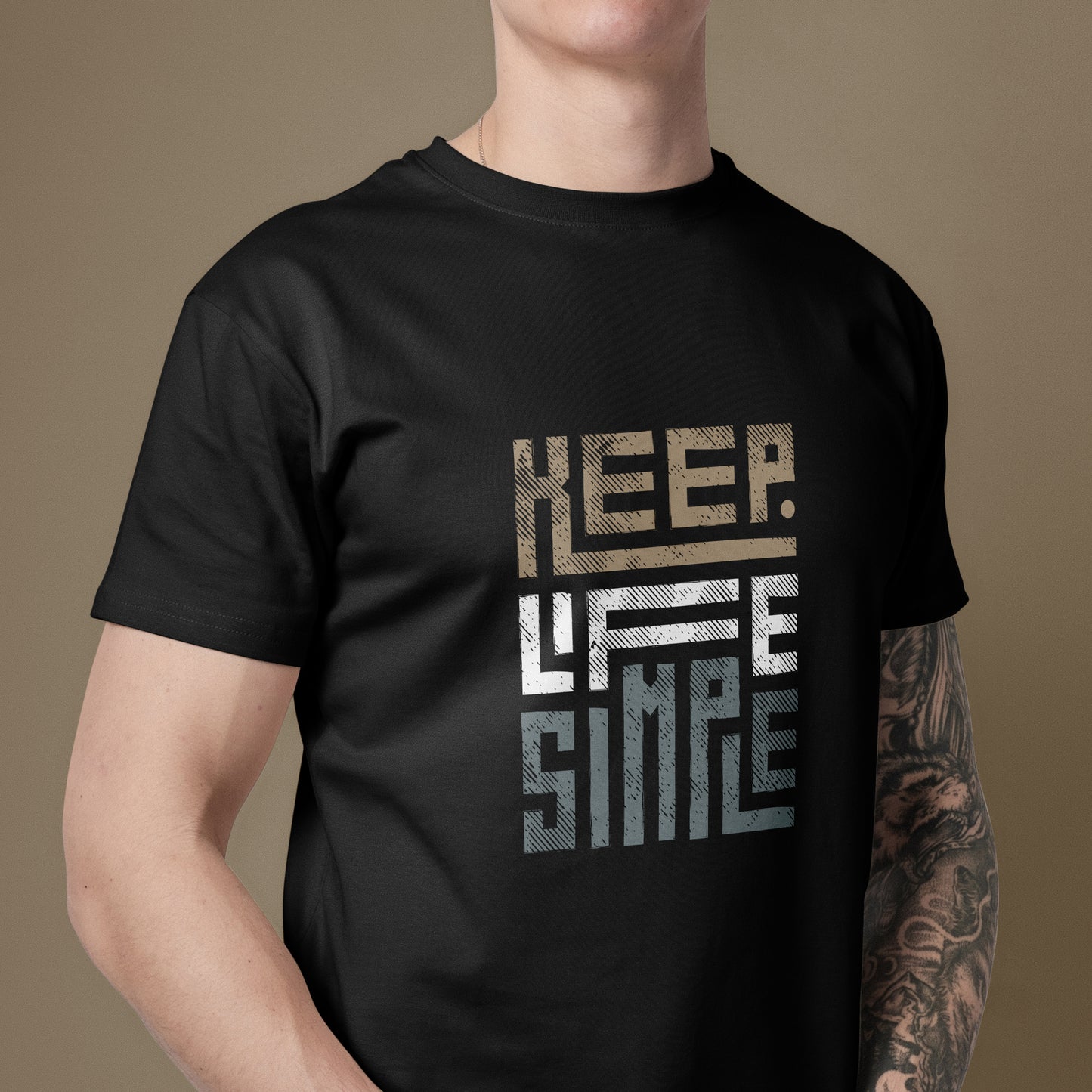 Keep Life Simple Unique And Minimal Style T-Shirt